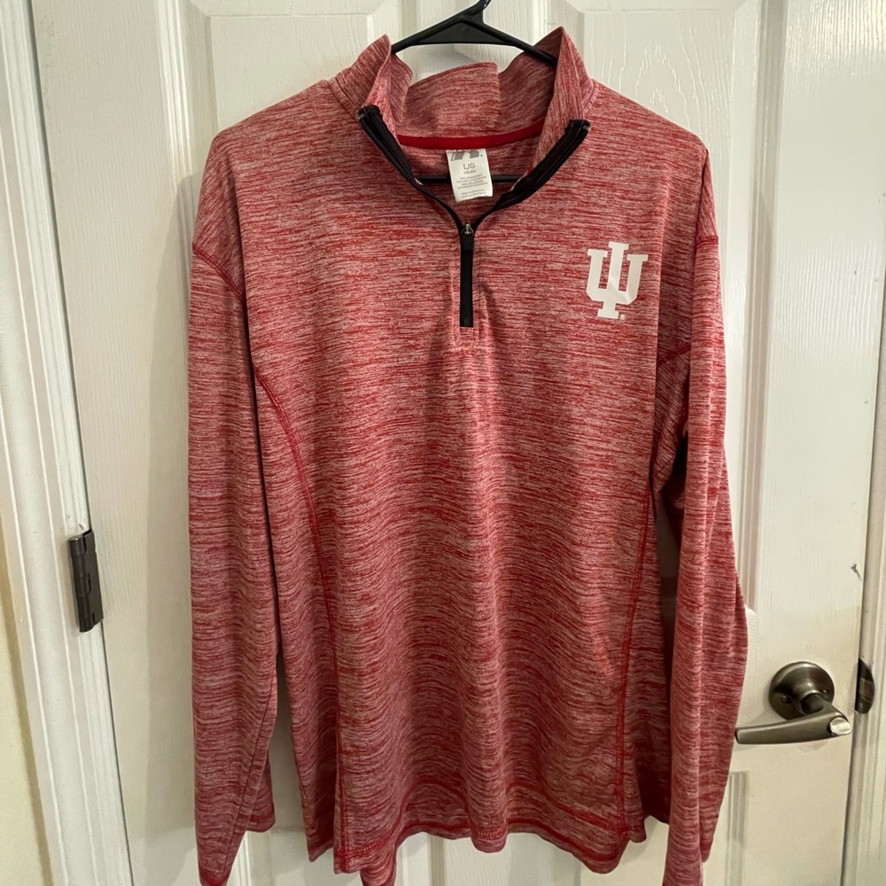 Indiana University Quarter Zip Long Sleeve